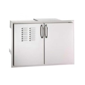 DOUBLE DOORS WITH TANK TRAY DUAL DRAWERS