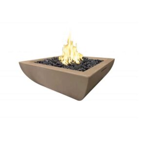 30″ Bordeaux Petite Square Fire Bowl